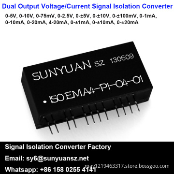 One Input & Two Output Voltage/Current Isolation Converters
